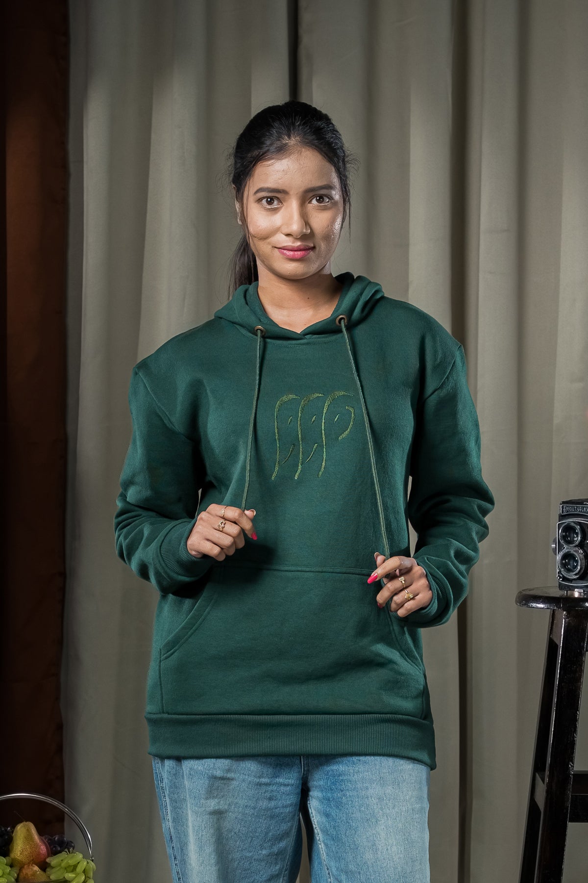 Sundarbans Hoodie Jacket - Green
