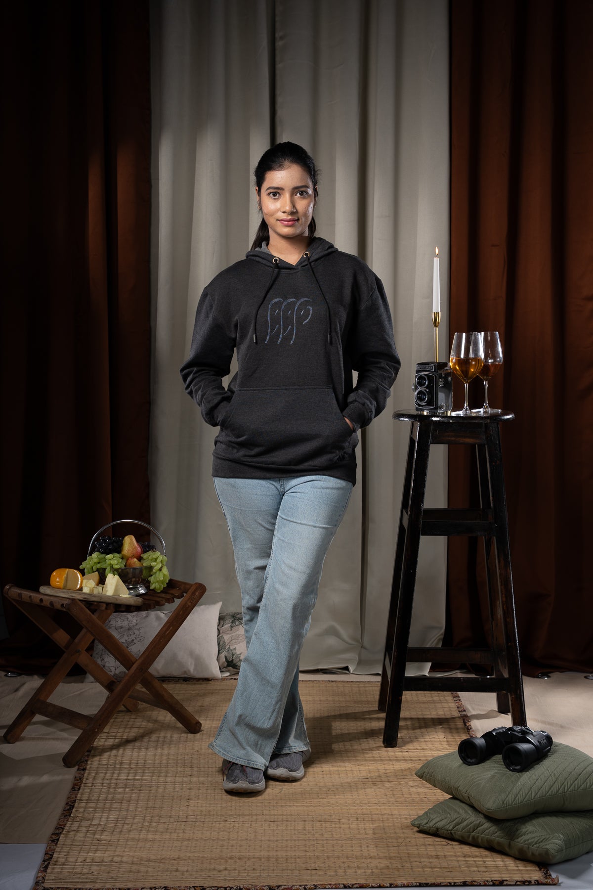 Sundarbans Hoodie Jacket - Grey
