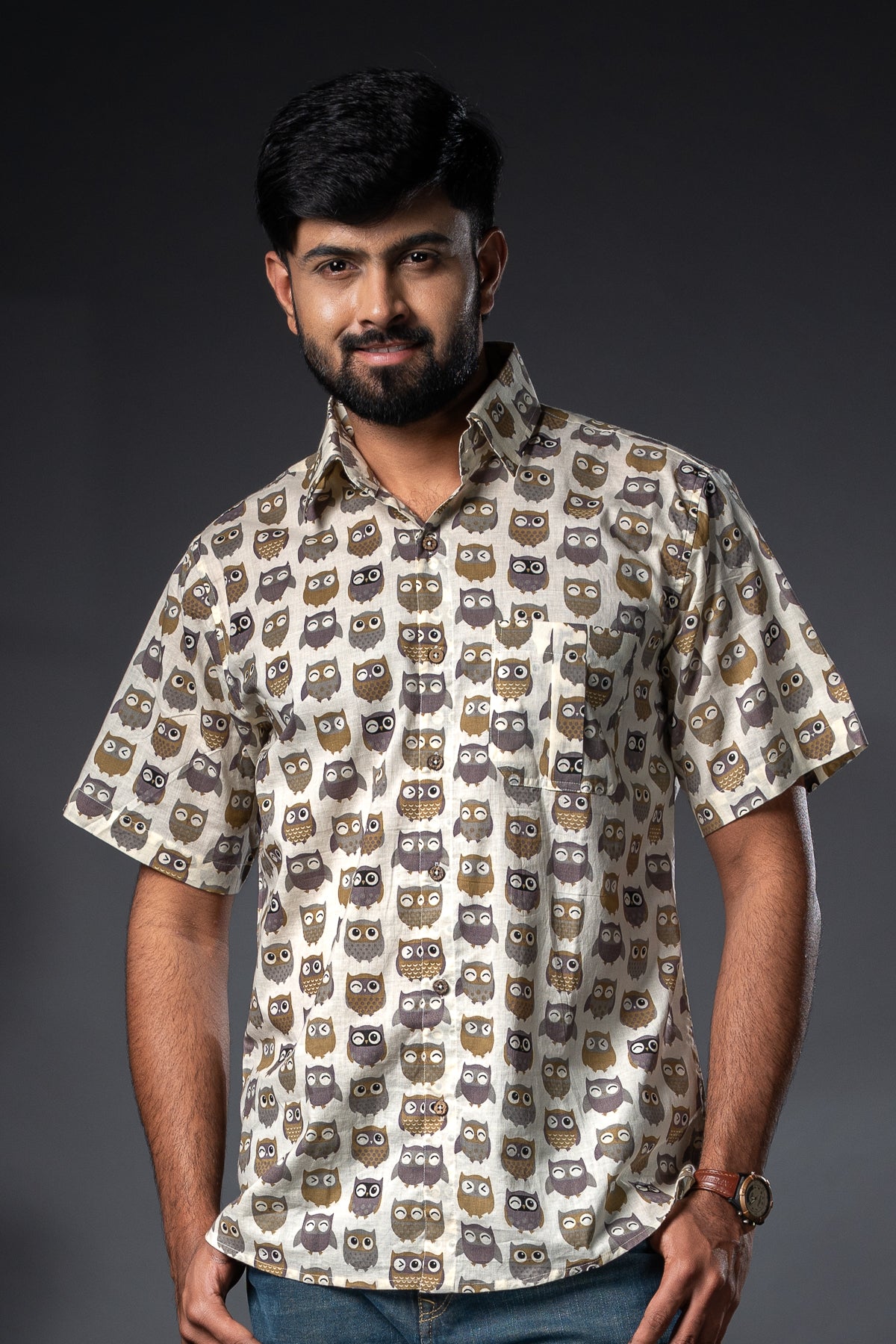 Owl Printed Shirts
