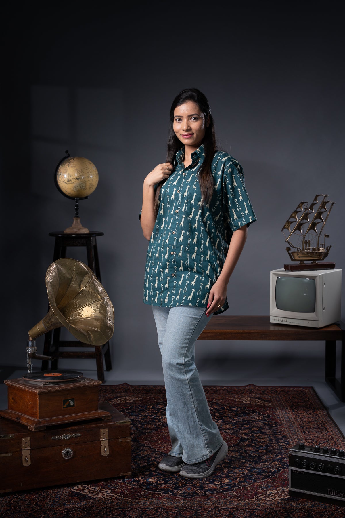 Giraffe Printed Shirts