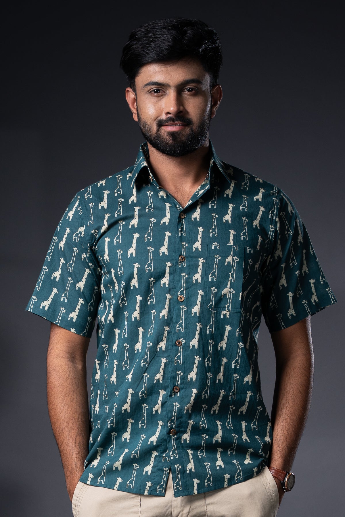 Giraffe Printed Shirts