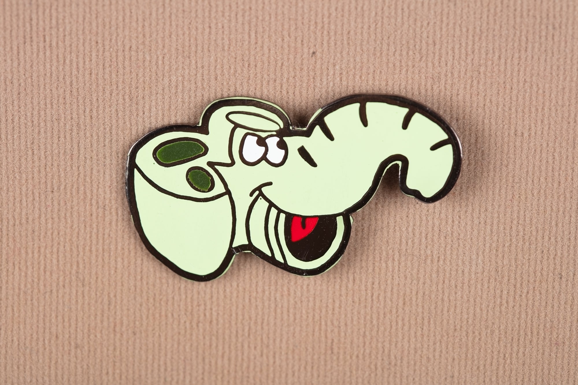 Green Elephas Lapel Pins
